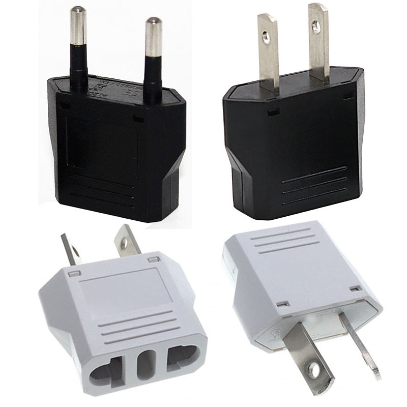1pcs Grounded AU US to EU Plug - Travel Accessories Europe reseña y precio