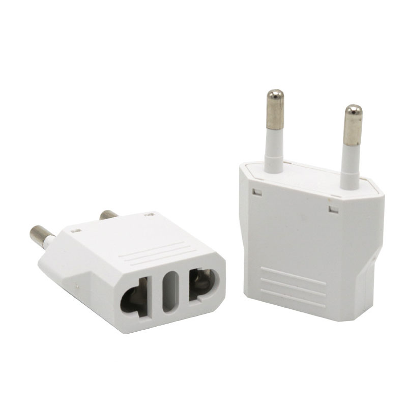 1pcs Grounded AU US to EU Plug - Travel Accessories Europe reseña y precio