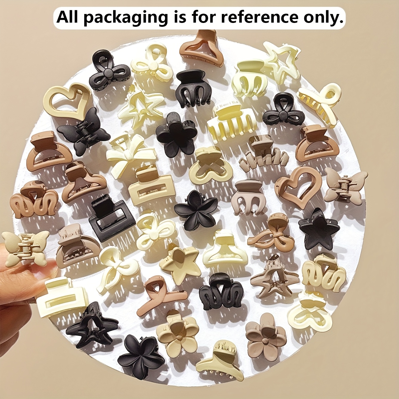 5/10/20/30pcs Beige Mixed Pack - Travel Accessories Essentials reseña y precio
