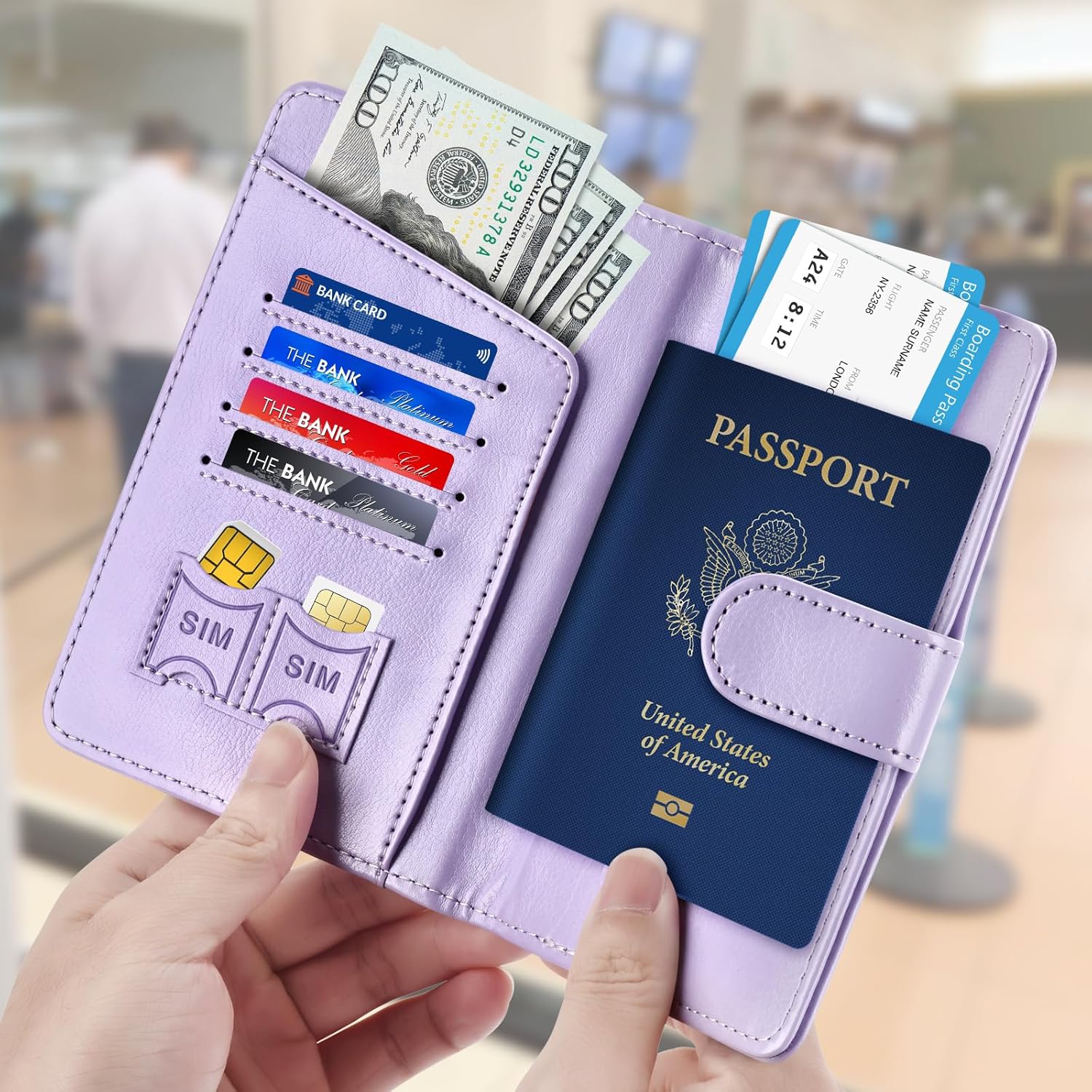 Passport Holder for Travel Cru - Travel Accessories Essentials reseña y precio