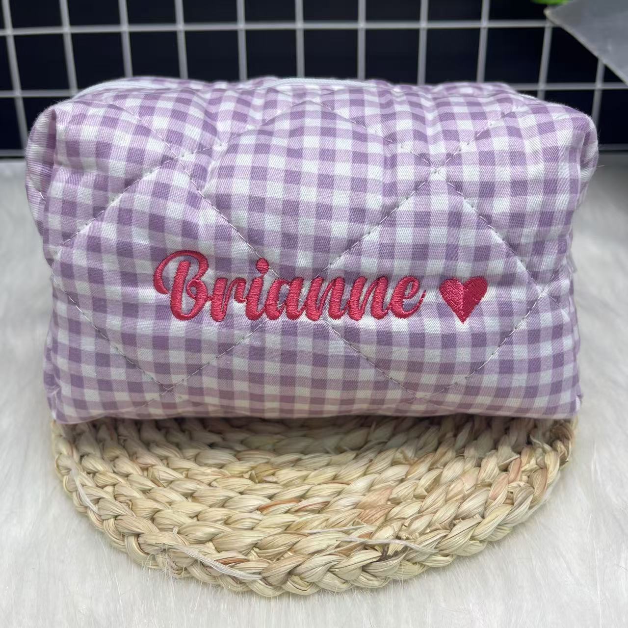 Large Capacity Striped Cosmeti - Travel Accessories Logo reseña y precio