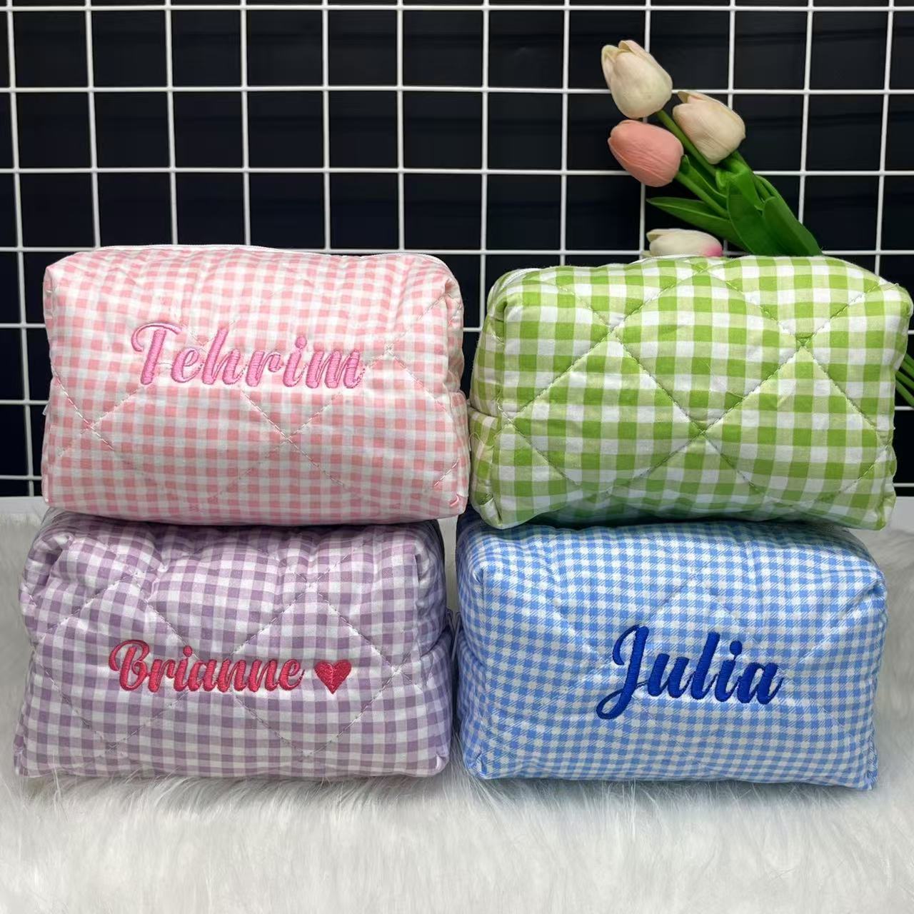 Large Capacity Striped Cosmeti - Travel Accessories Logo reseña y precio
