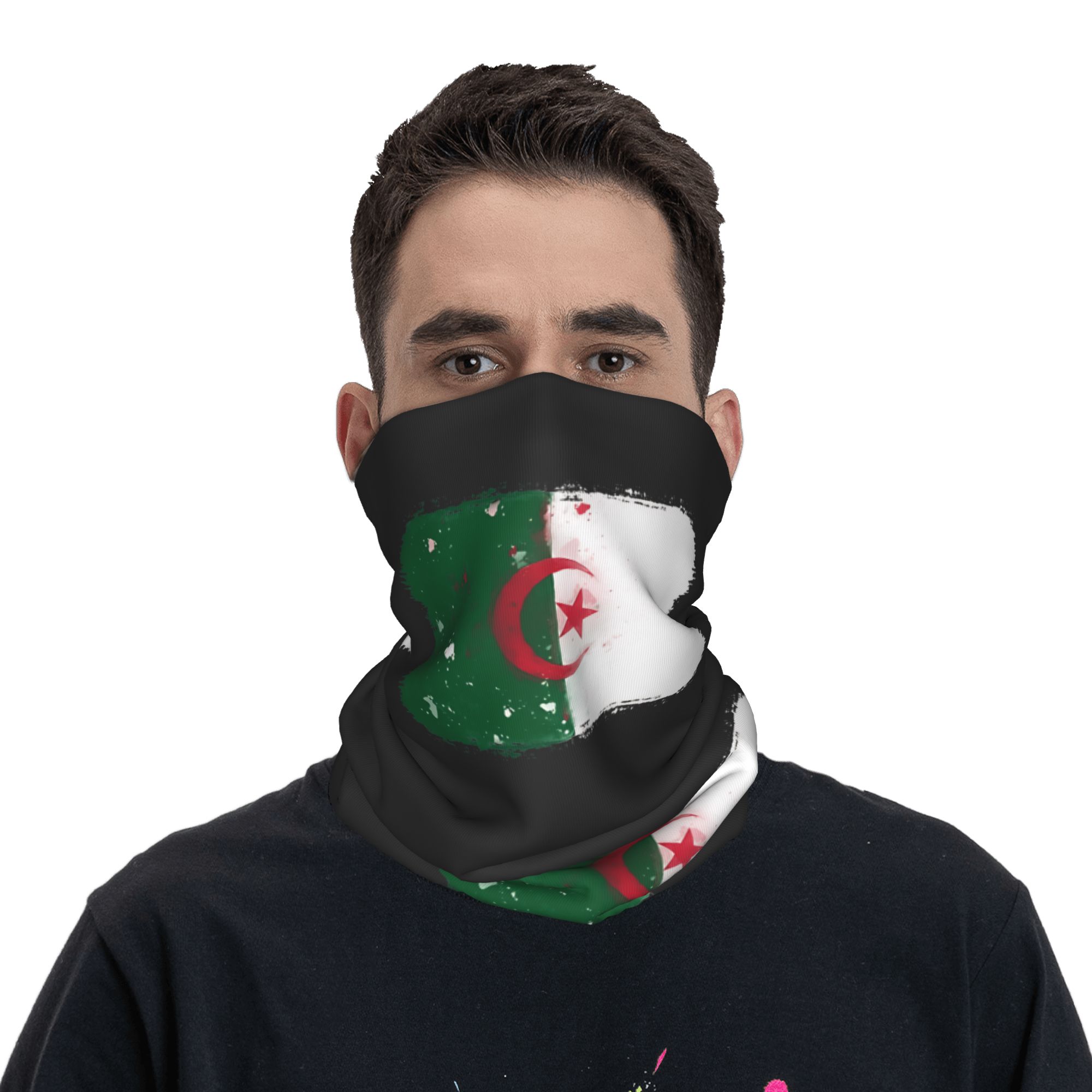 Flag of Algeria Bandana  Retro - Travel Accessories Neck reseña y precio