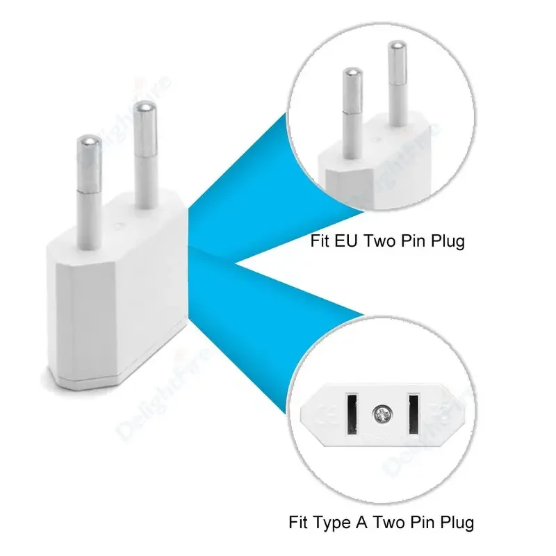 US To EU Plug Adapter CN US Ch - Travel Accessories Europe reseña y precio
