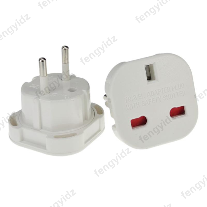 3PCS UK to EU Plug Adapter Eur - Travel Accessories Europe reseña y precio