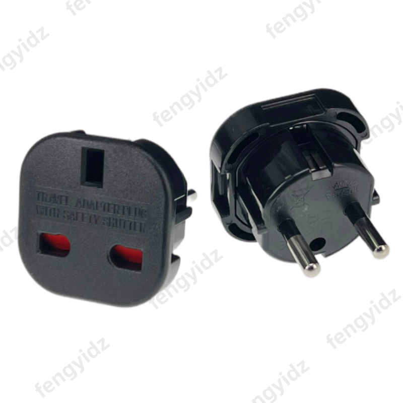 3PCS UK to EU Plug Adapter Eur - Travel Accessories Europe reseña y precio