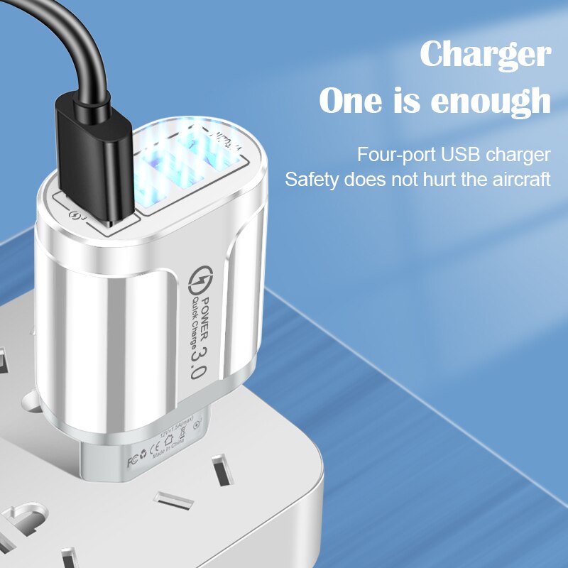 48W Fast Charging Europe EU US - Travel Accessories Europe reseña y precio