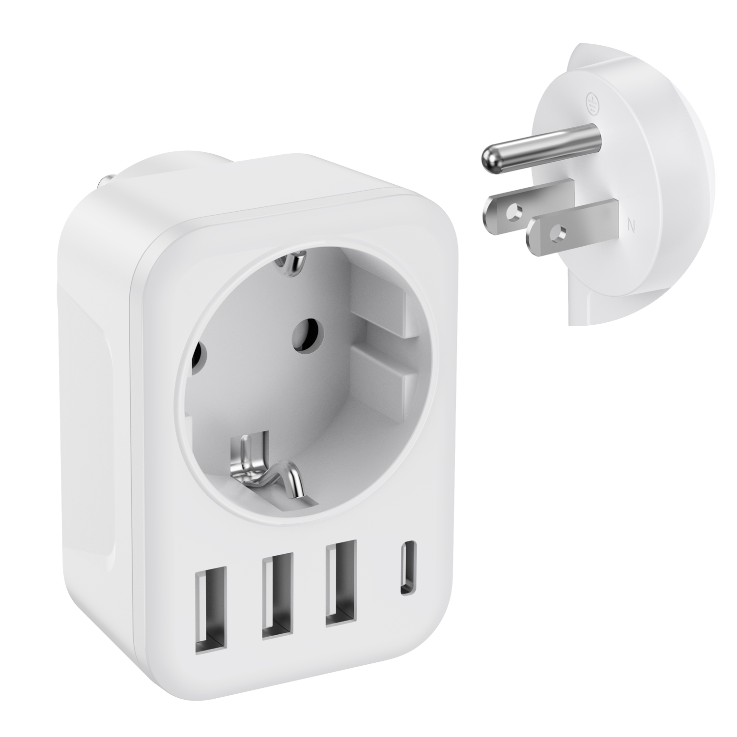 Travel Adapter USA Adapter Eur - Travel Accessories Europe reseña y precio